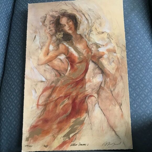 "Golden Dreams I" by Gary Benfield Giclee - Picture 2 of 8